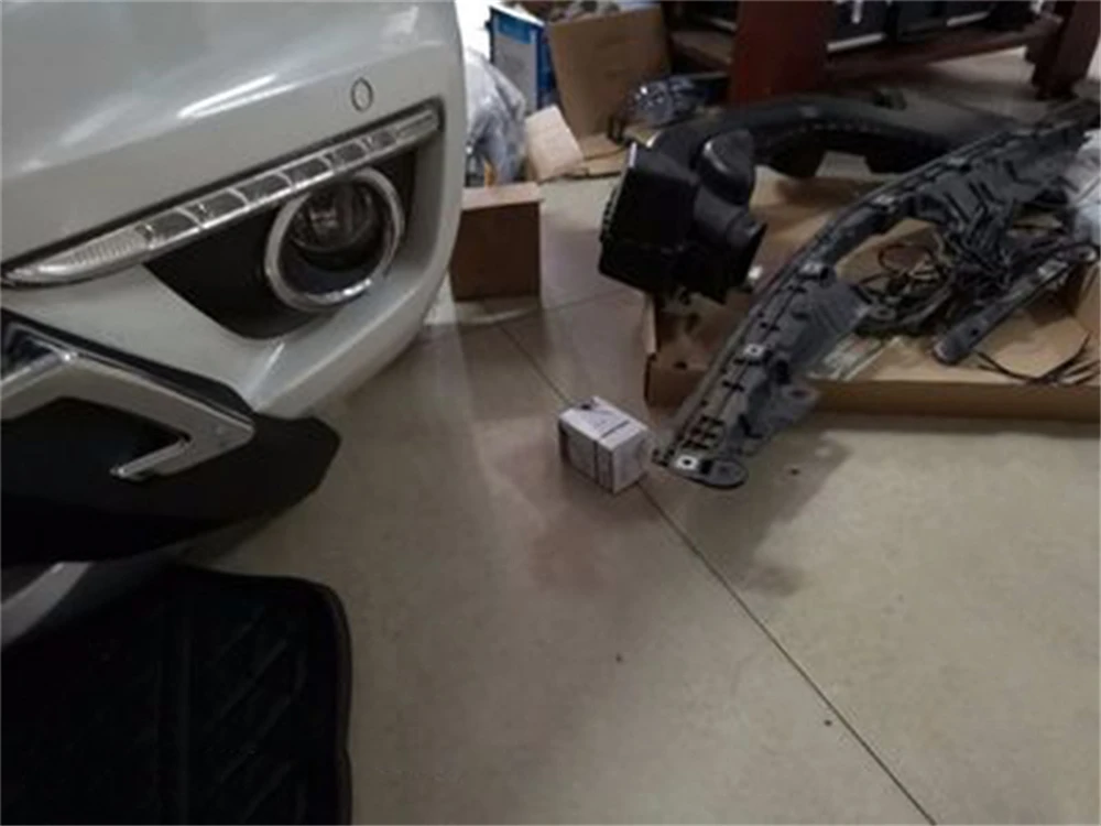 CSCSNL 2 шт. для Renault Koleos 2011 2012 2013 Автомобильный светодиодный DRL дневные ходовые огни Противотуманные фары с желтым сигналом