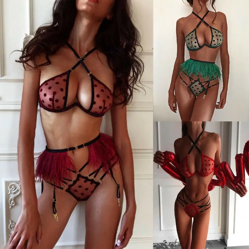 2 шт./компл. (без пояса для подвязки с перьями) сексуальное женское белье кружевное