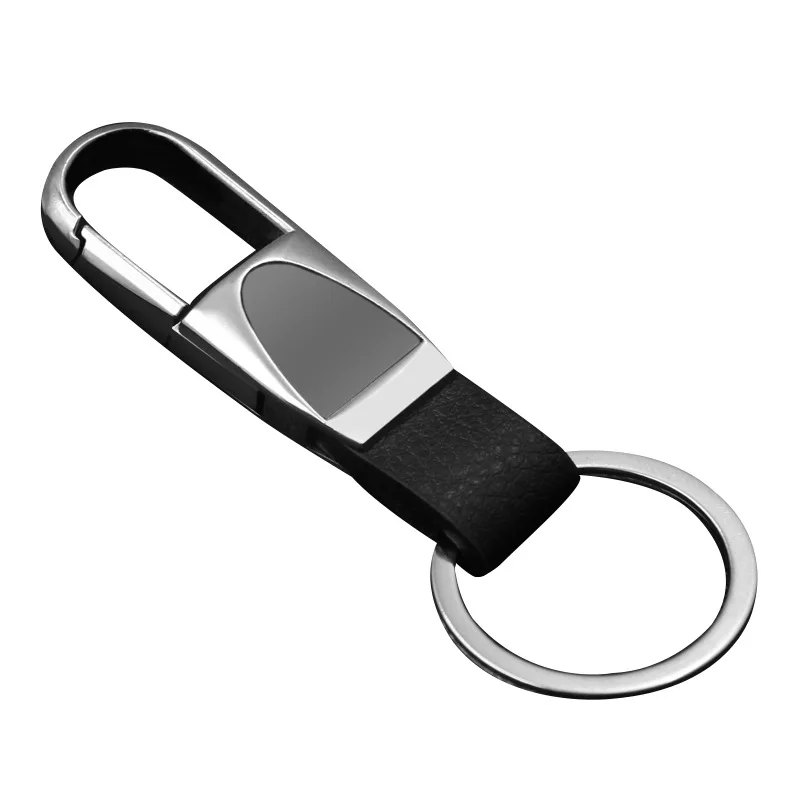 Кожаный брелок модный металлический кожаный для автомобильных ключей