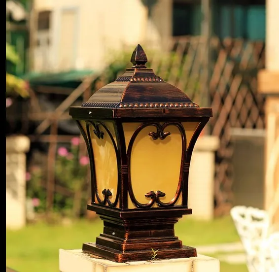 Европейский современный Ретро садовый ландшафтный светильник