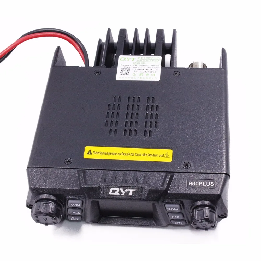 KT 980 PLUS высокая мощность 75 Вт (VHF)/55 (UHF) двухдиапазонный четырехдиапазонный режим