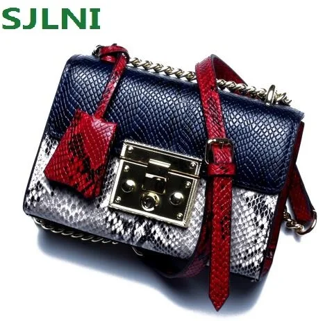 Дамы Пояса из натуральной кожи Для женщин сумка с цепочкой панцирного плетения