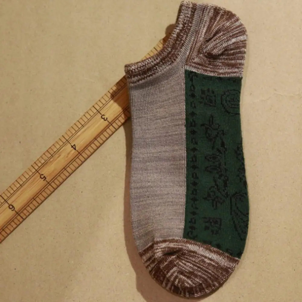 5 шт. в упаковке мужские носки богемное счастье хлопок до щиколотки sox для мужчин