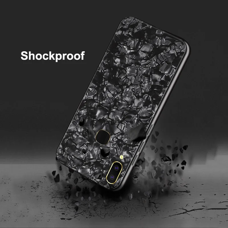 Роскошные V9 закаленное Стекло КРЫШКА ДЛЯ VIVO Противоударная защитная задняя