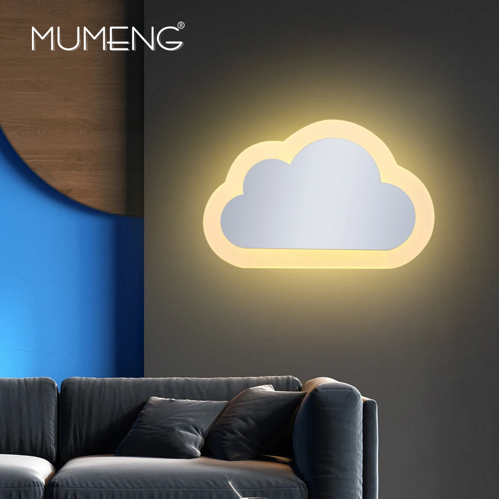 MUMENG современный дизайн светодиодный настенный светильник акриловый