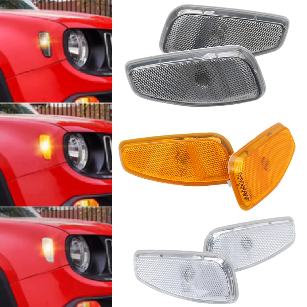 Для Jeep Renegade светодиодный фонарь для парковки с поворотным сигналом Крышка