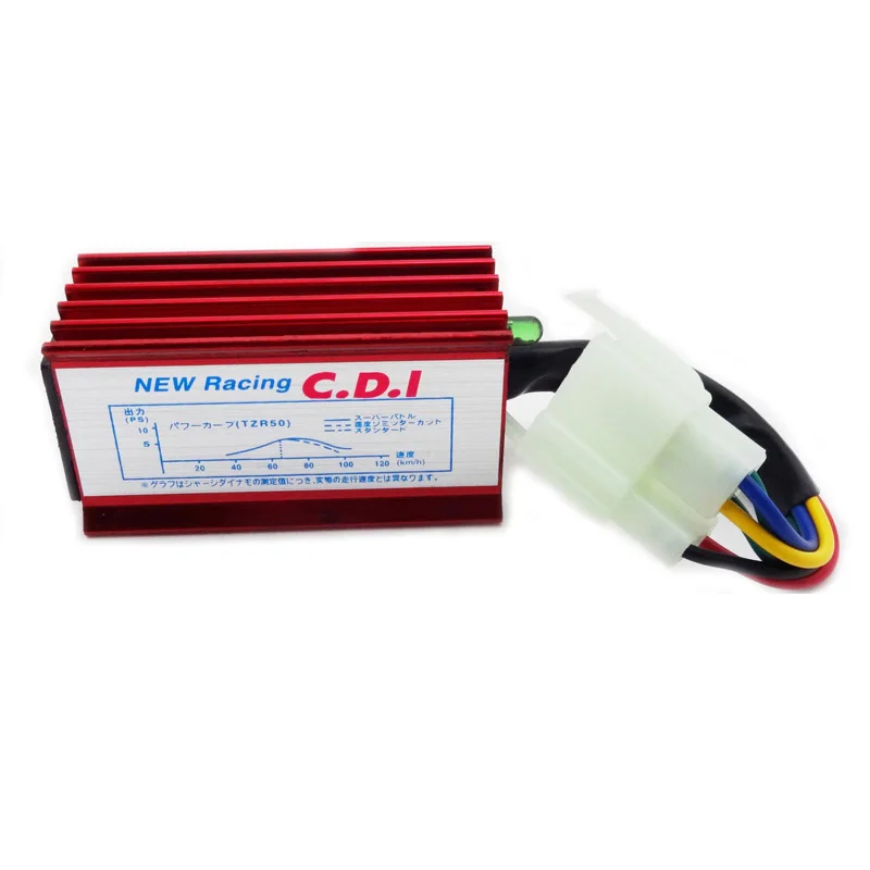 Xljoy Алюминий 6 Pin AC CDI гоночный CDI Коробка из нержавеющей стали, квадратный для 150cc 200cc 250cc Roketa Kazuma Sunl ATV Quad Электрический Запчасти