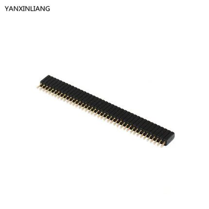 

5PCS Pitch 1.0mm 50 Pin Stright Female Single Row Pin Header Strip PCB Connector