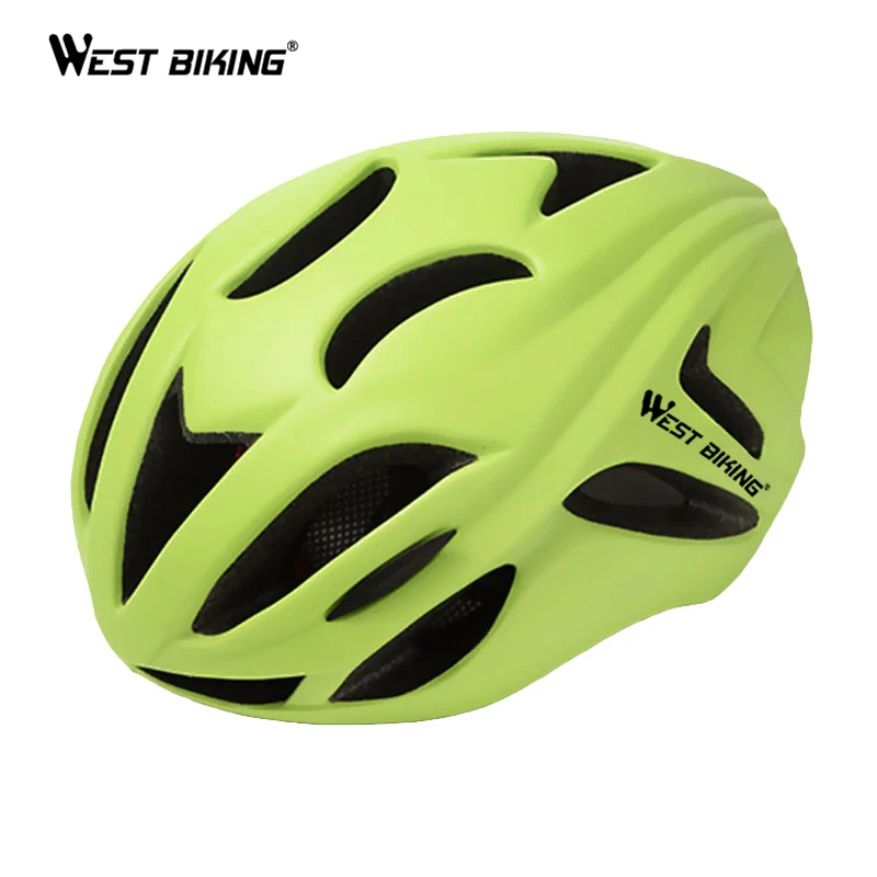Сверхлегкий цельный литой шлем для езды на велосипеде мужчин и женщин дышащие