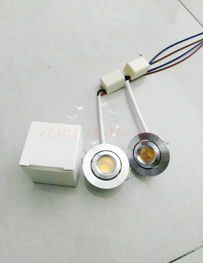 Mini LED Downlight 1*3W COB Dimmable Recessed Down Light Ceiling new Style Bedroom Lamp + Driver 2 Years Warranty Free | Освещение