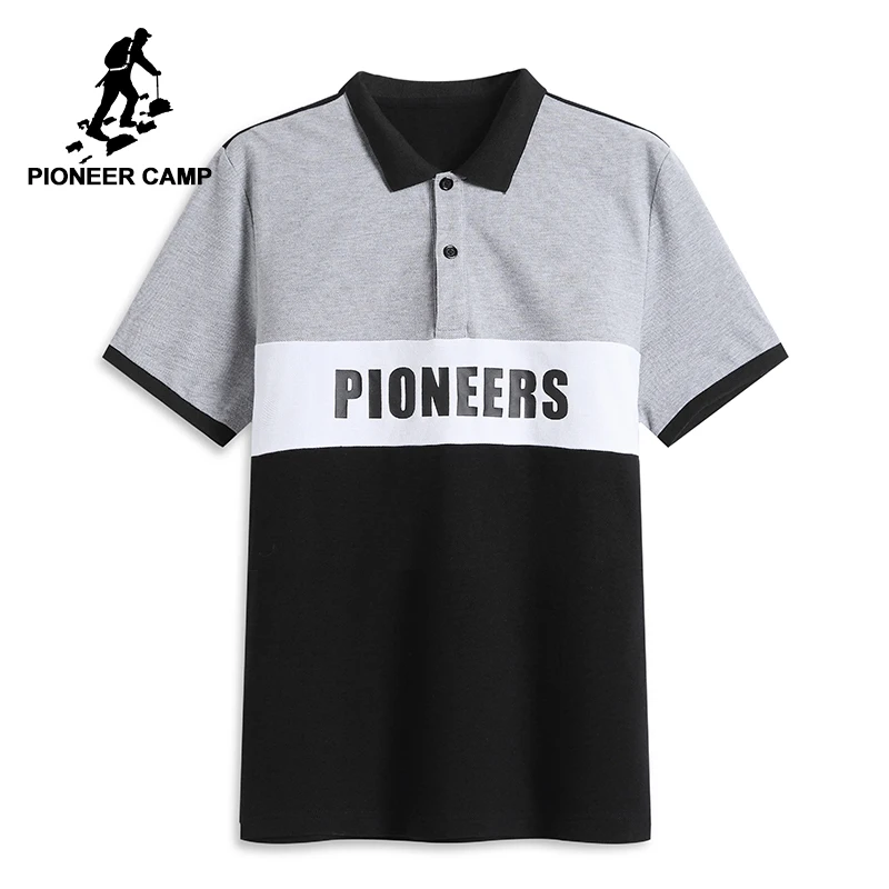 Pioneer camp новый дизайн рубашка поло для гольфа Мужская брендовая одежда модная