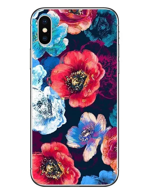 Жесткие чехлы для iPhone 5 5S SE 6 6S Plus 7 XR XS MAX 8 X 10 с изображением фламинго и тропических