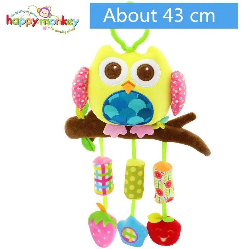 Детская коляска Happy Monkey Wind Chime мягкая подвесная погремушка в виде