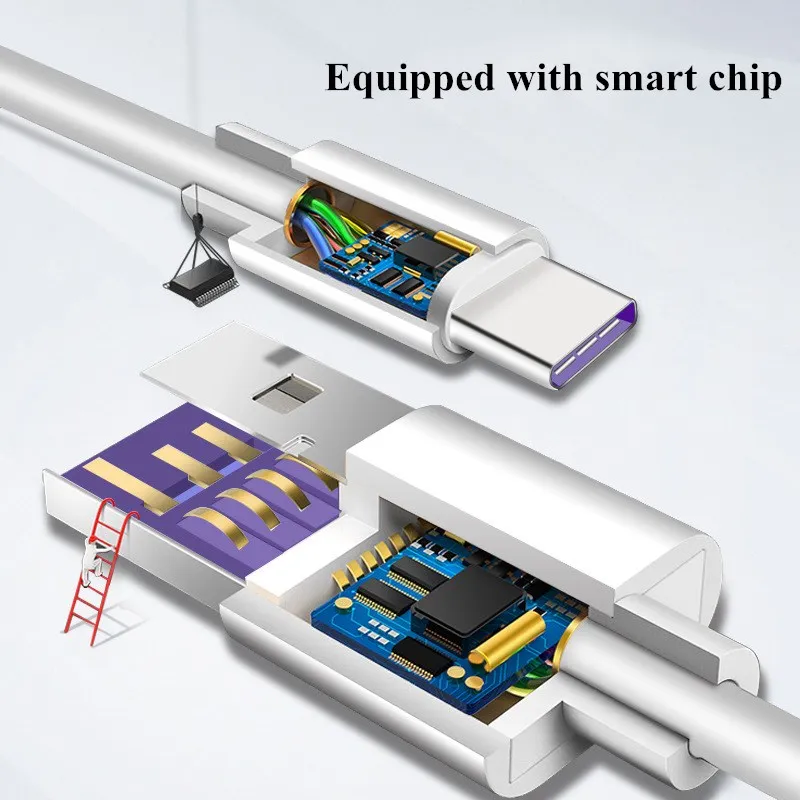 Vanniso 5A кабель для быстрой зарядки USB type c Samsung S8 S9 Plus xiaomi redmi Note 7 зарядный Huawei P30 Mate 10