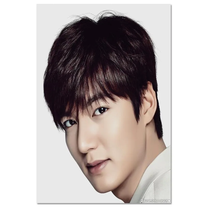 Lee Min Ho Плакат на заказ холст плакат художественная отделочная ткань для дома ткань настенный плакат печать шелковая ткань 30X45 см, 40X60 см - Цвет: Canvas Poster 5