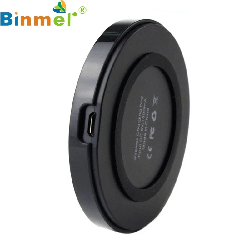Factory Price Binmer New For Samsung Galaxy S6 Smartphone Qi Wireless Power Charger Charging Pad Mmar28 Drop Shipping|charging pad|wireless power