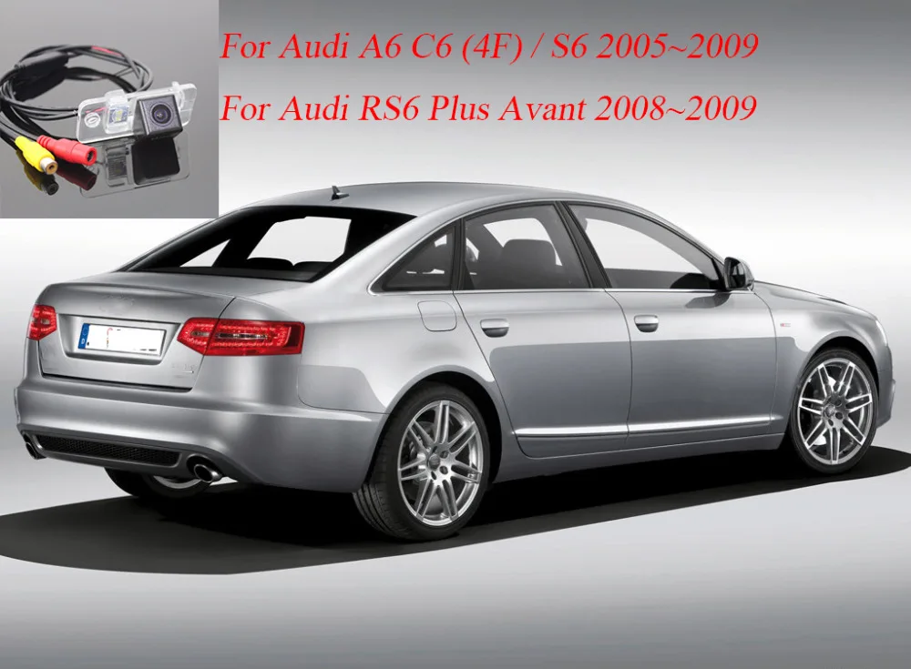 Car Rear View &amp Night Vision HD CCD Waterproof and Shockproof Camera for Audi A6 C6 S6 RS6 2005~2009 | Автомобили и мотоциклы