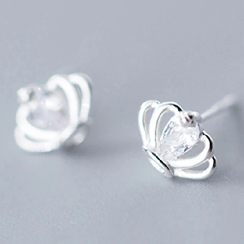 G0450 silver 925 пробы серебряные милые серьги-гвоздики с животными для женщин Повседневный стиль серьги для девочки индивидуальный Стерлинговое Серебро-ювелирные изделия - Окраска металла: G0450 silver