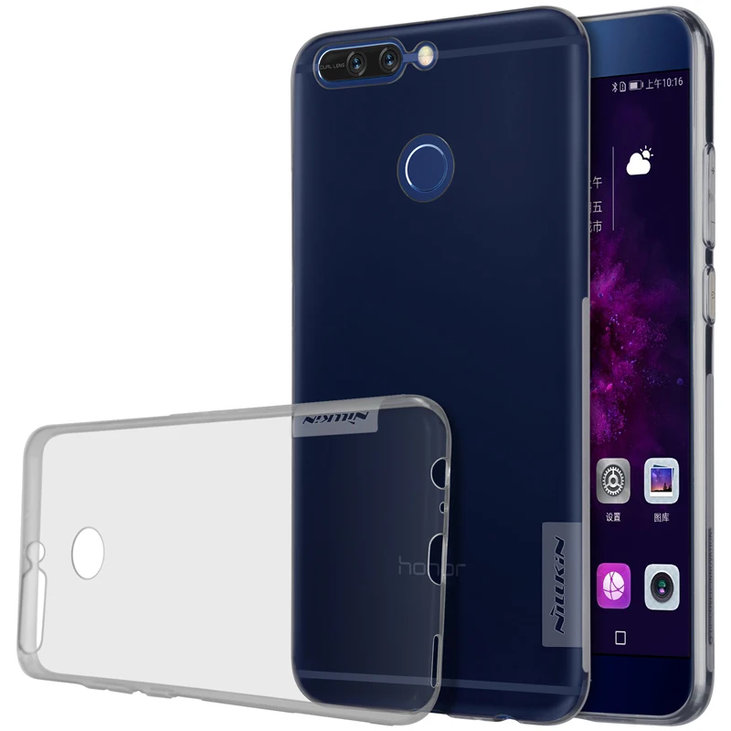 Для Huawei Honor 8 Pro чехол Nillkin прозрачный мягкий Силиконовый ТПУ для V9 задняя крышка