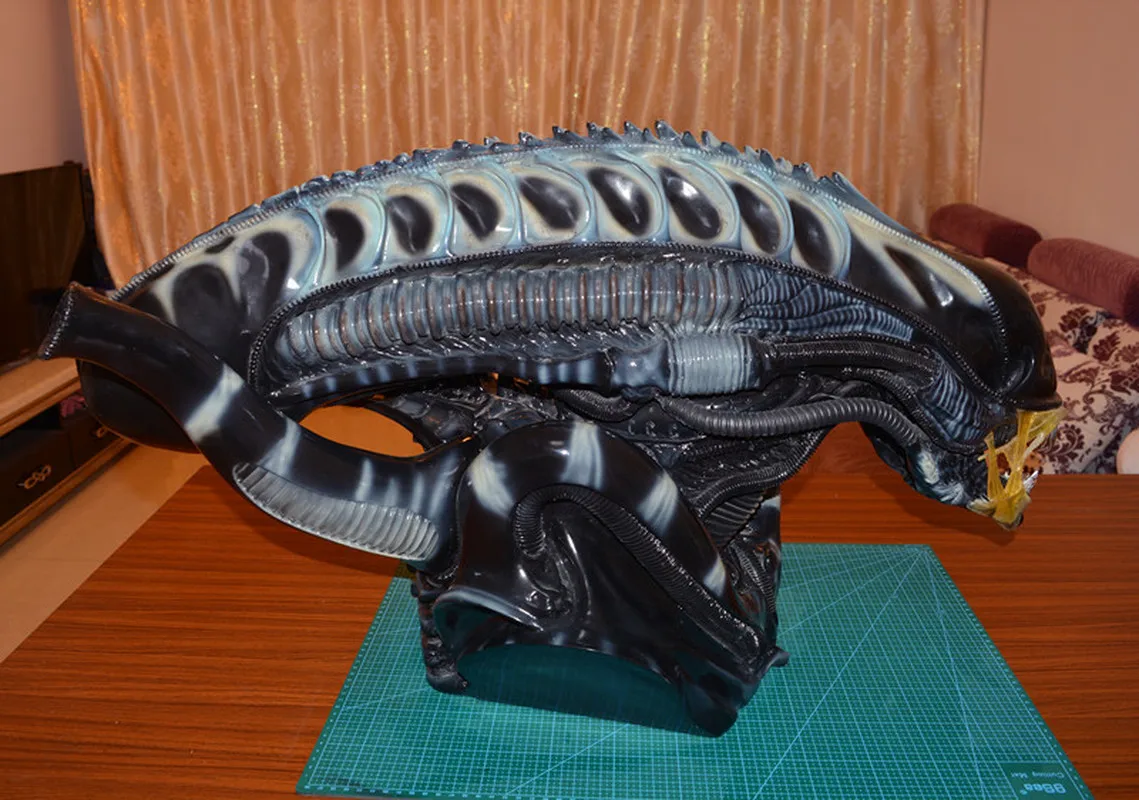 86 см AVP Alien Vs Predator статуэтка груди куклы игрушки полимерная статуя фигурка