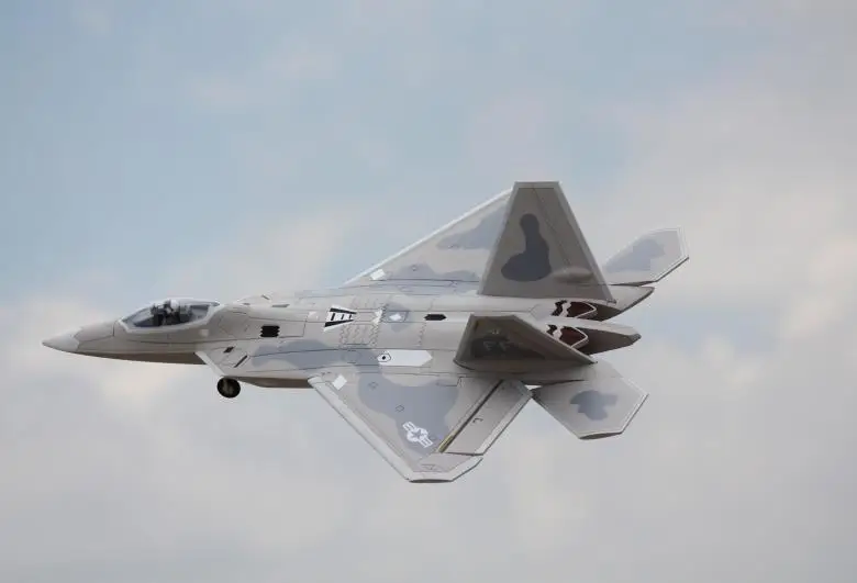 Электрический радиоуправляемый самолет Freewing F22 64 мм RTF готов к полету без