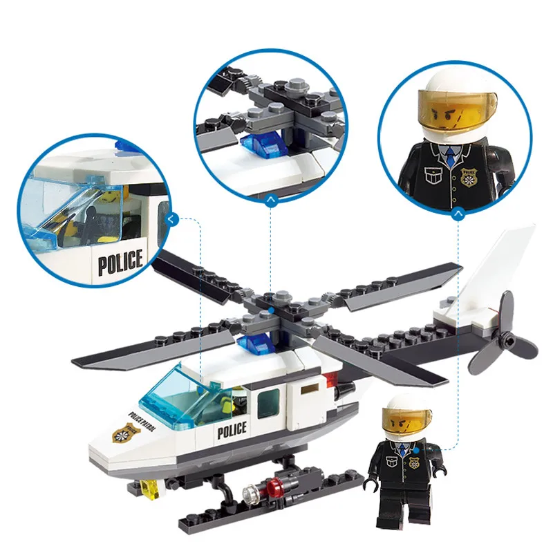 102 шт самолет Compatibie Legoings Строительные блоки Набор игрушек Сделай Сам Обучающие