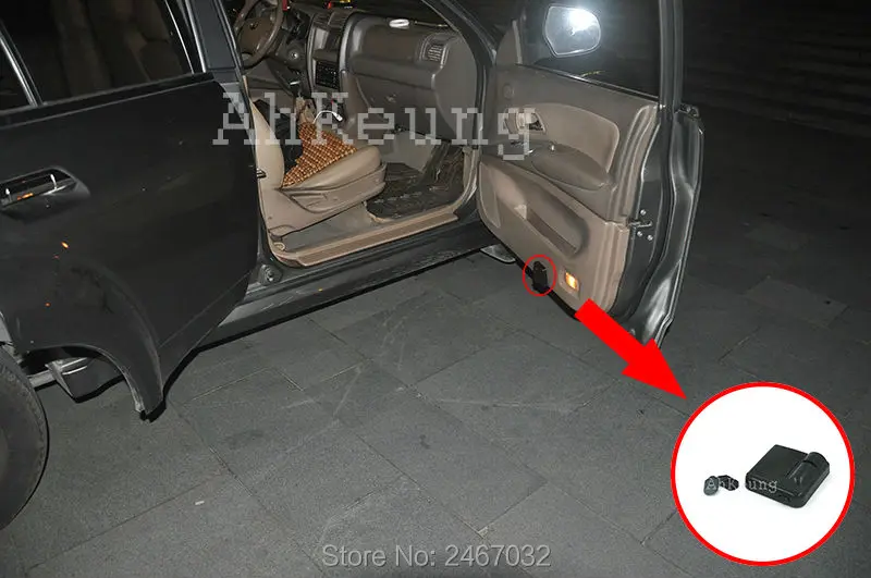 For Volvo V70 XC70 Wireless Car Door Welcome Light Logo LED Warning Shadow led Projector | Автомобили и мотоциклы