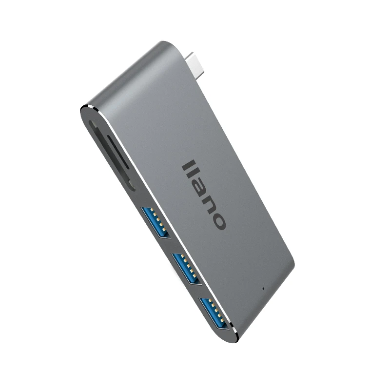 Ноутбук USB док-станции 5 в 1 C-адаптер для MacBook Pro 13/15-дюймовый 4 К HDMI USB-C 3 0 SD/TF читатель