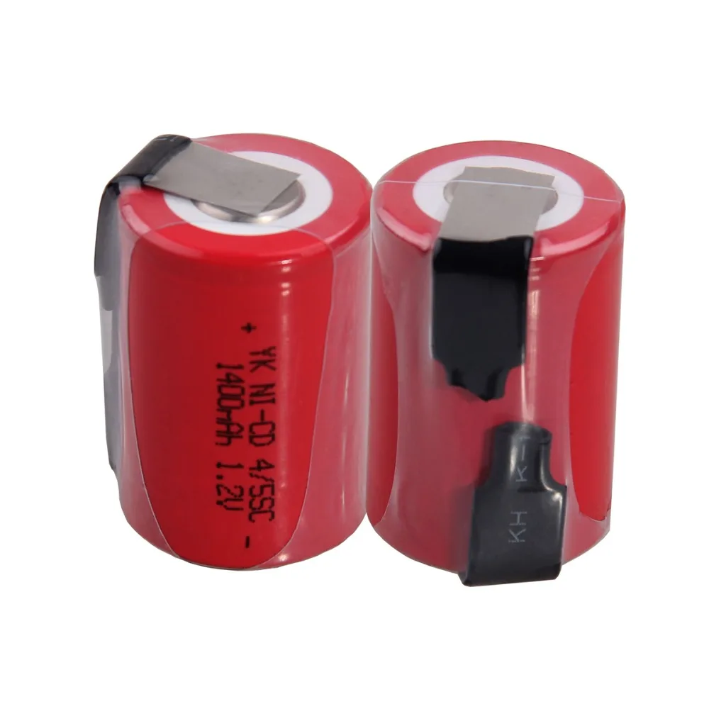 2 шт 4/5SC 1400mah 1 v батарея NICD аккумуляторы для makita bosch B & D Hitachi metabo dewalt