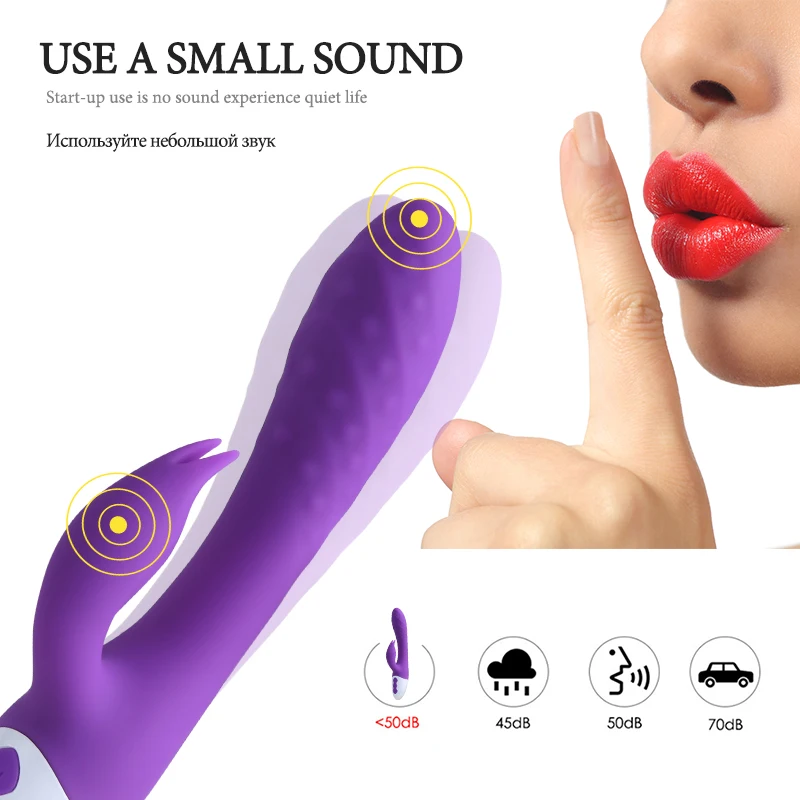 G Spot Dildo Vibrators for women Clitoris stimulator Rabbit Vibrator Female Masturbation 10 Speed sex toys woman Sex product | Красота и