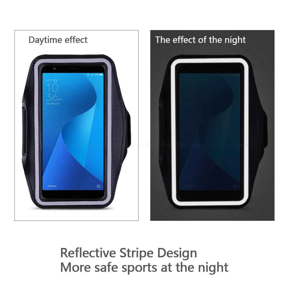 Чехол для занятий спортом бега велоспорта тренажерного зала Asus ZenFone Max Pro Plus M2 M1 Shot