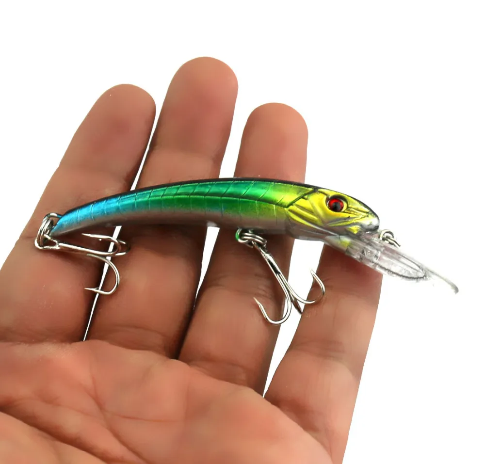 

Big Sale 4pcs Minnow Fishing Lure Artificial Sea Fishing Baits Hard Plastic Fake Lure Swim Diving Fishing Hooks 9cm 5.8g