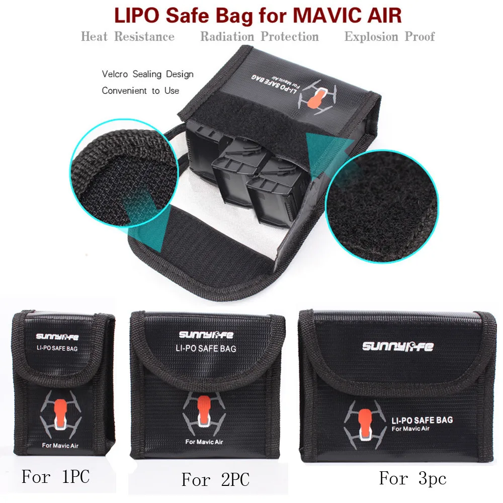 Защитная сумка для хранения HIPERDEAL L Battery безопасная LiPo Взрывозащищенная