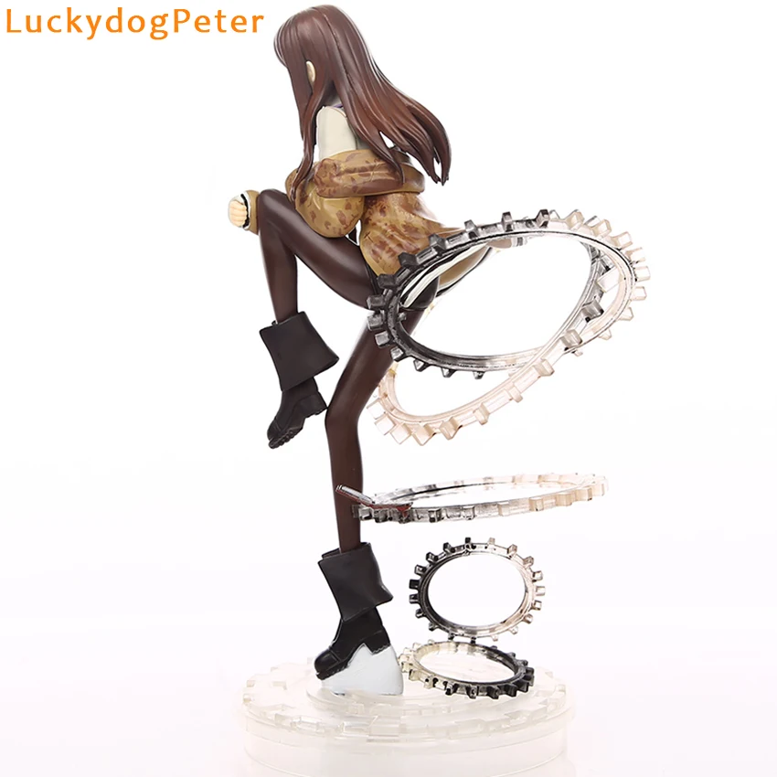 Фигурки игрушки Steins Gate 1/7 масштаб окрашенная фигурка Makise Kurisu сексуальная