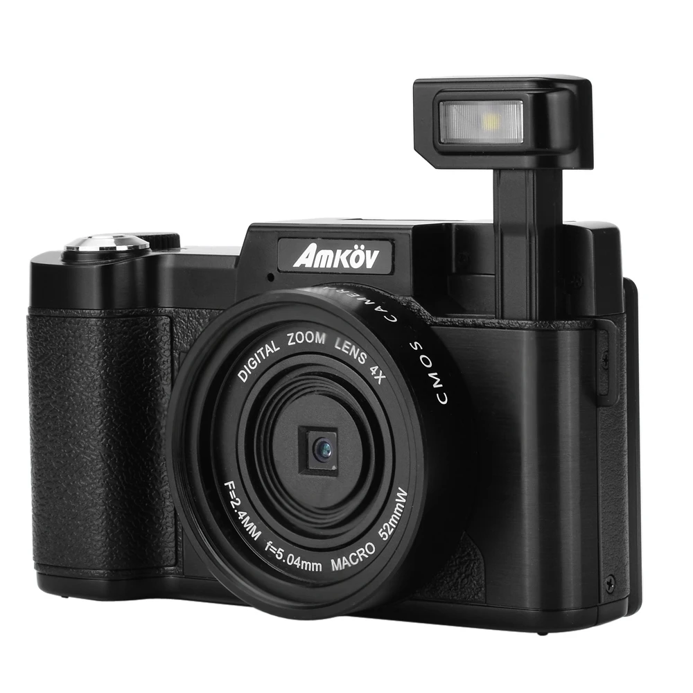 AMKOV CDR2 Digital Camera Video Camcorder with 3 inch TFT Screen UV Filter 0.45X Super Wide Angle Lens | Электроника