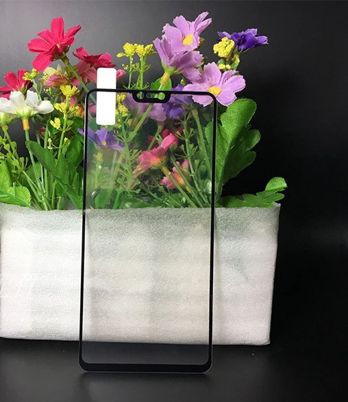 2 шт. полное покрытие закаленное стекло для OPPO R15 защита экрана Защитная пленка |