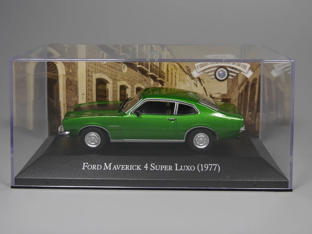 Авто ИНН иксо 1:43 Ford Maverick 4 супер люксо 1977 литая модель автомобиля|ixo 1:43|diecast model