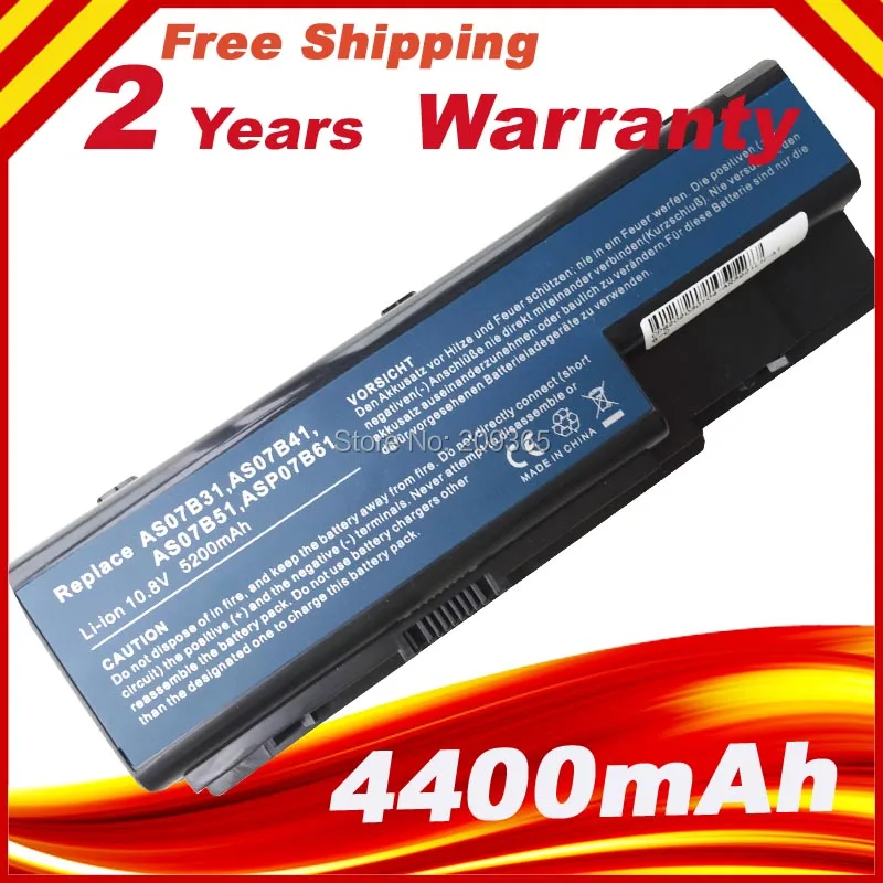 Аккумулятор на 11 1 В для ноутбука ACER Aspire 7535 7720 7730 7735 7736 7738 7740 Series TravelMate 7230 7530 7530G|battery