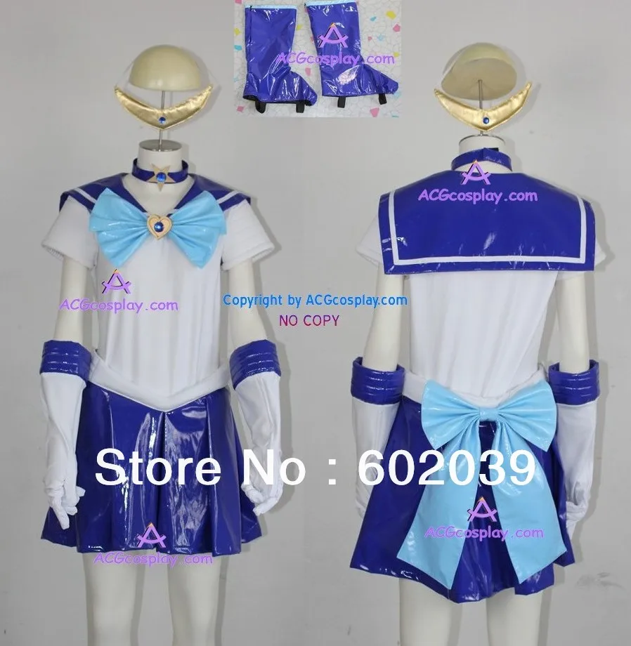 

Sailor Moon Sailor Mercury Ami Mizuno Cosplay Costume include props accessories