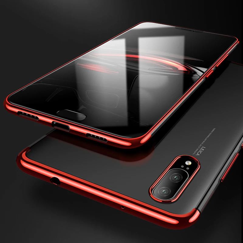 Прозрачный термополиуретановый чехол для huawei P20 Pro P10 P9 плюс P8 Lite 2017 P Smart заказать