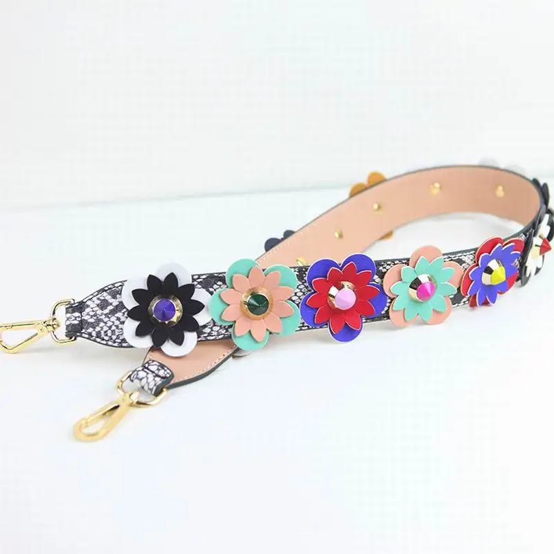 [Clearance] 2018 Strap you Flower Female handbag belt women bag strap pu leather part bolsa accessories Gifts M1650 | Багаж и сумки