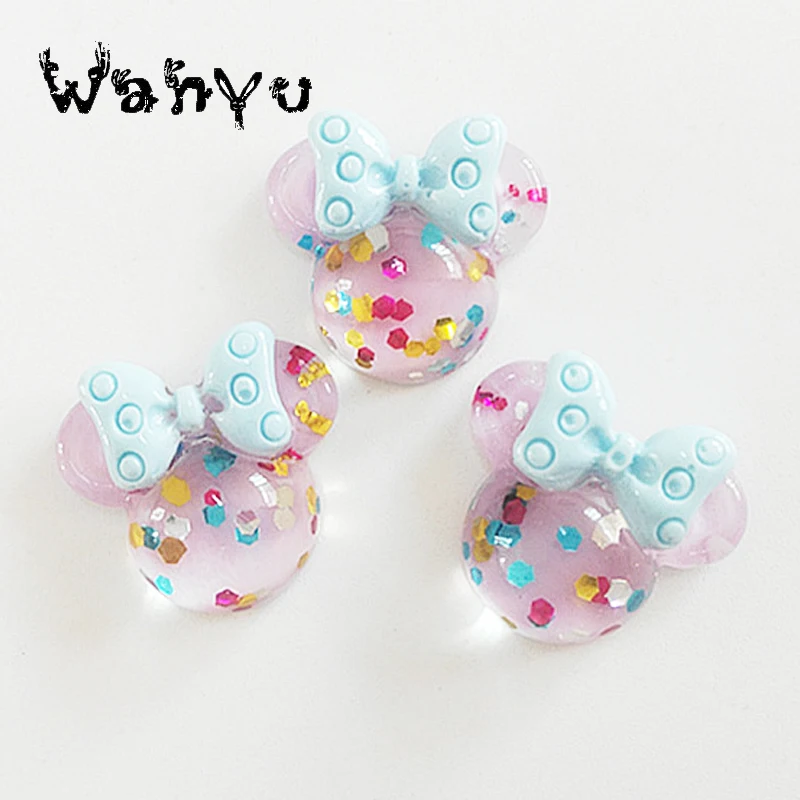 Блестки в японском и корейском стиле с Микки Маусом блестки мультяшным для