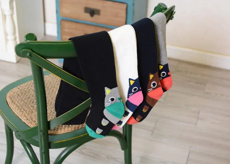 Новинка детские колготки сезон осень-зима носки из чистого хлопка для девочек |