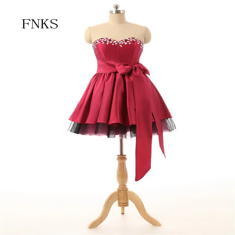 Милая с плеча Vestido De Festa Курто по колено бальное платье Выпускные платья Свадебные