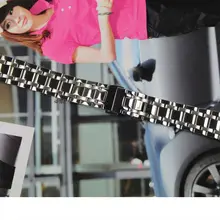 Ремешок для часов T035210A T035207 из нержавеющей стали 18 мм|watch band|strap watch