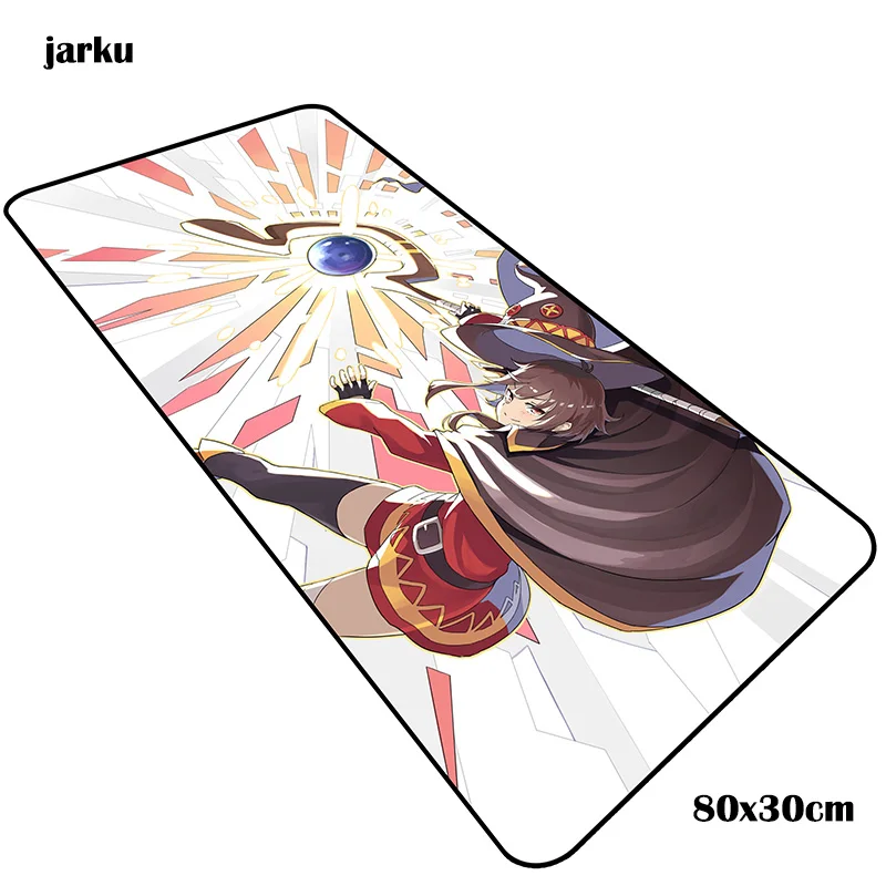 Megumin mats 800x300x3 мм Профессиональный игровой коврик для мыши большая клавиатура Коврик для мыши Инди-поп аксессуары для геймеров коврик для мыши