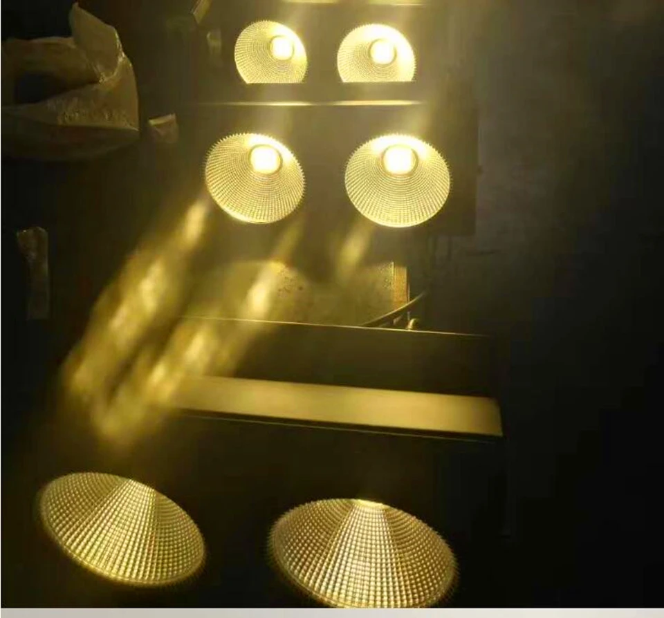 Светодиодный 2 глаза 2x100 Вт свет COB DMX сценическое освещение оборудование для