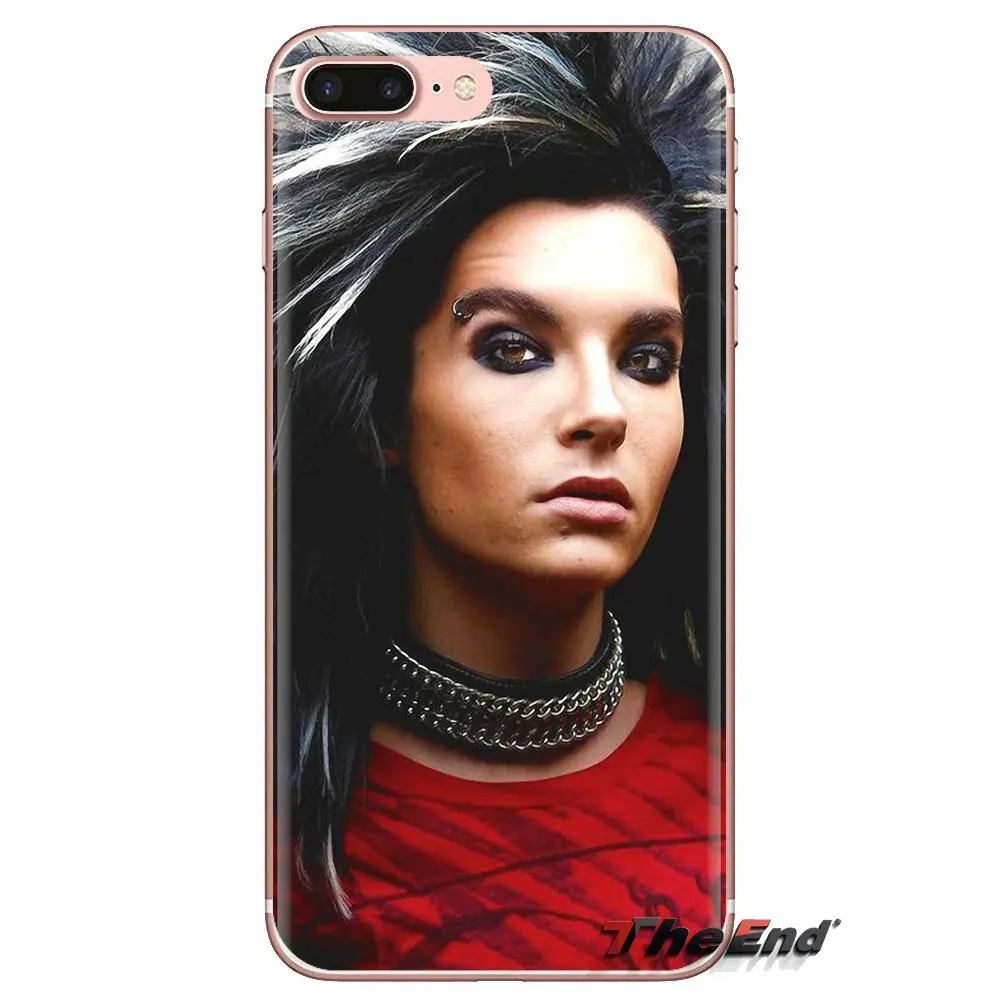 Прозрачные чехлы из ТПУ для iPod Touch Apple iPhone 4 4S 5 5S SE 5C 6 6S 7 8 X XR XS Plus MAX Tom Kaulitz Bill Tokio Hotel |