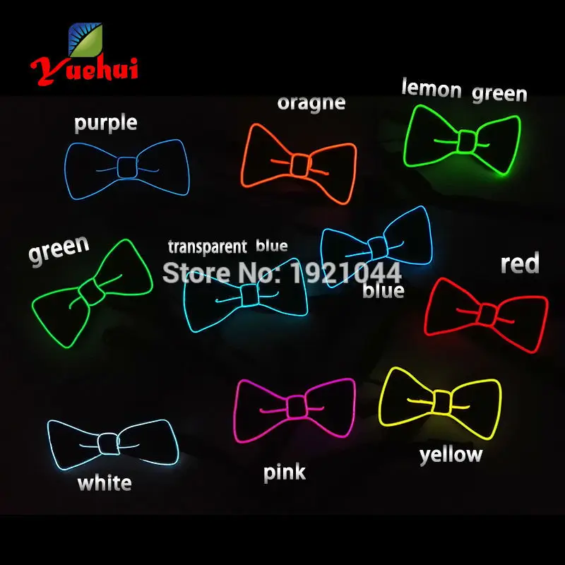 10 видов цветов новый дизайн светящийся модный белый со светодиодной бабочкой EL