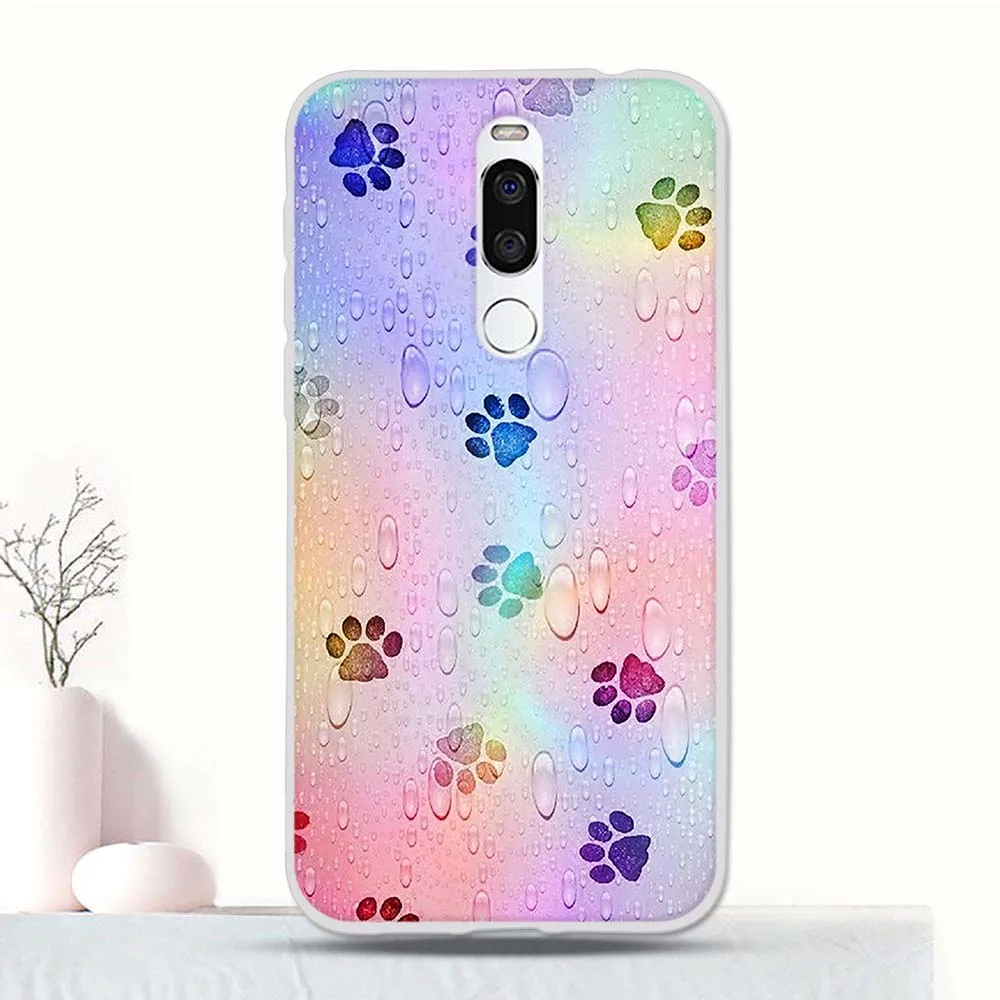 8 Силиконовый чехол с принтом для Meizu X8, задняя защитная крышка из ТПУ для Meizu X8, чехол-бампер для Meizu X 8, чехол-накладка - Цвет: 8